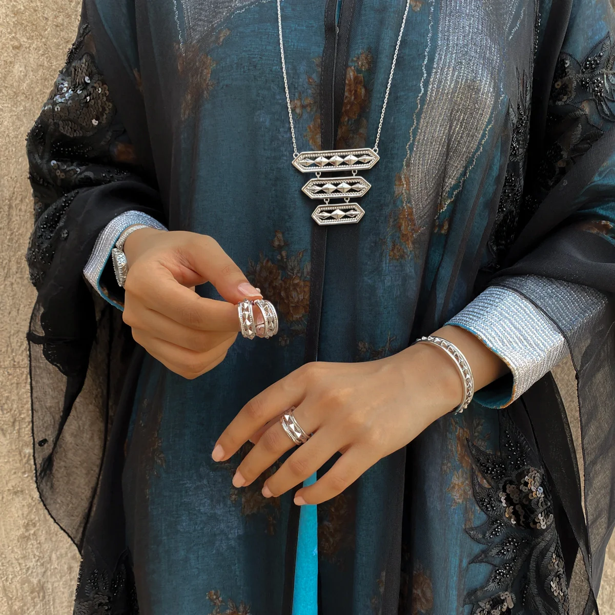 Anaqa / Necklace Silver - Image 8