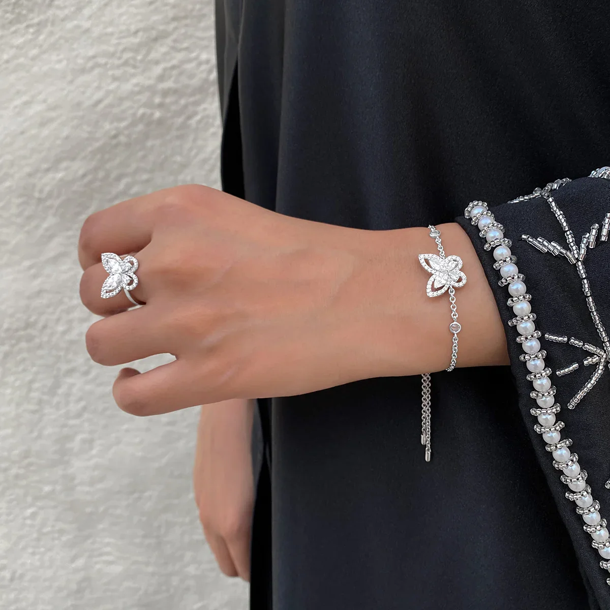 Butterfly / Bracelet Silver - Image 6