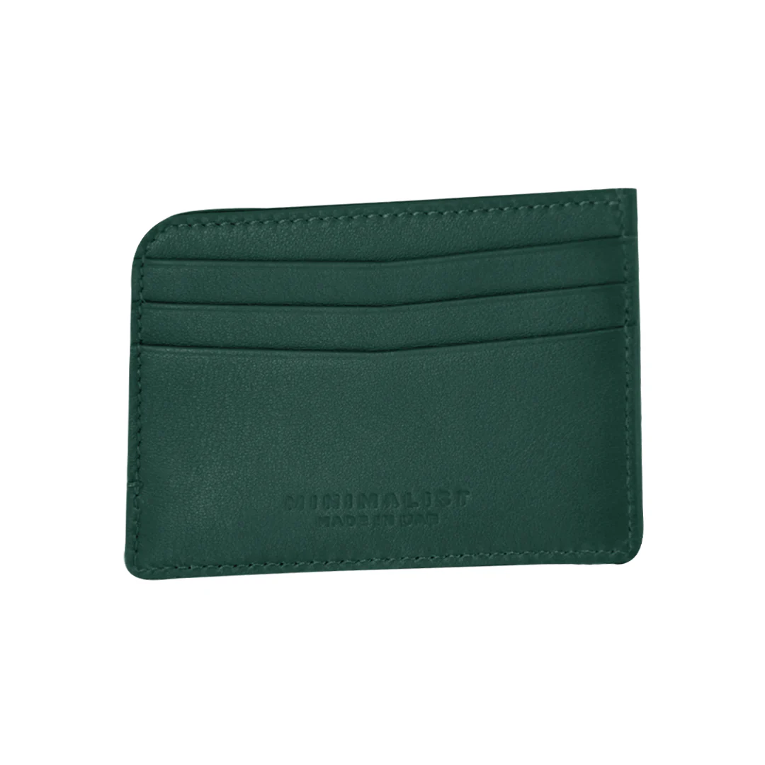 Italian Calfskin Leather Green / Gold - Image 3