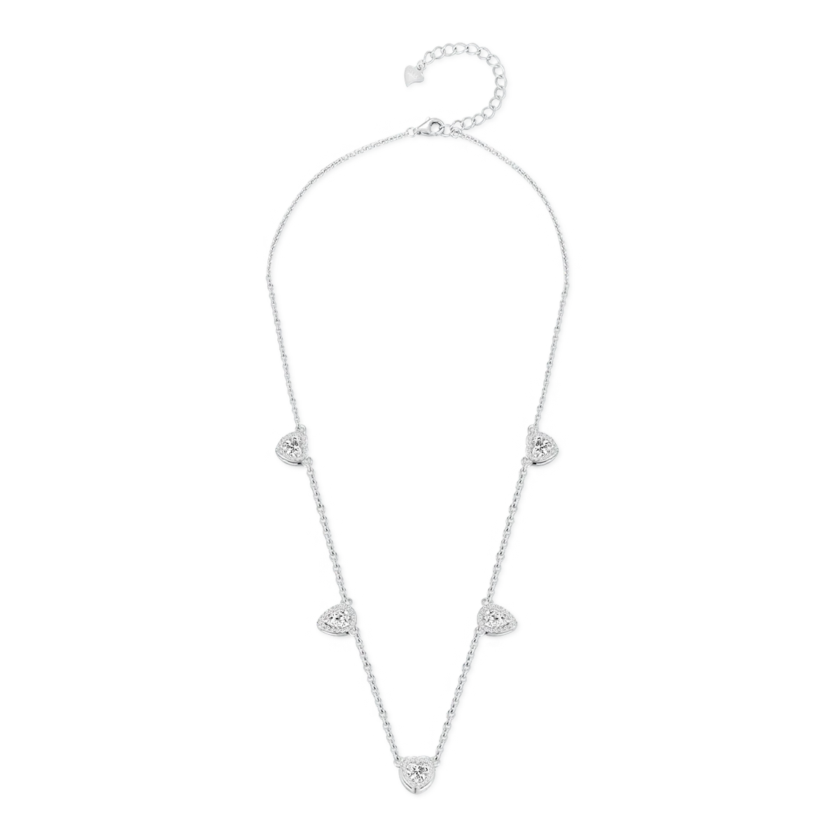 Charming Heart / Necklace Silver - Image 3