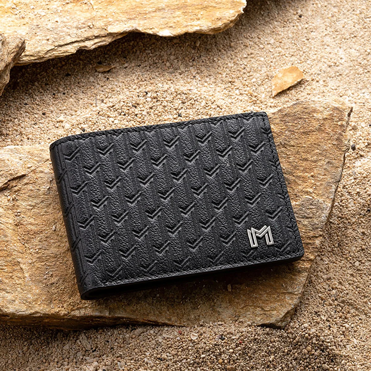 Camel Leather Black / Silver - Image 4