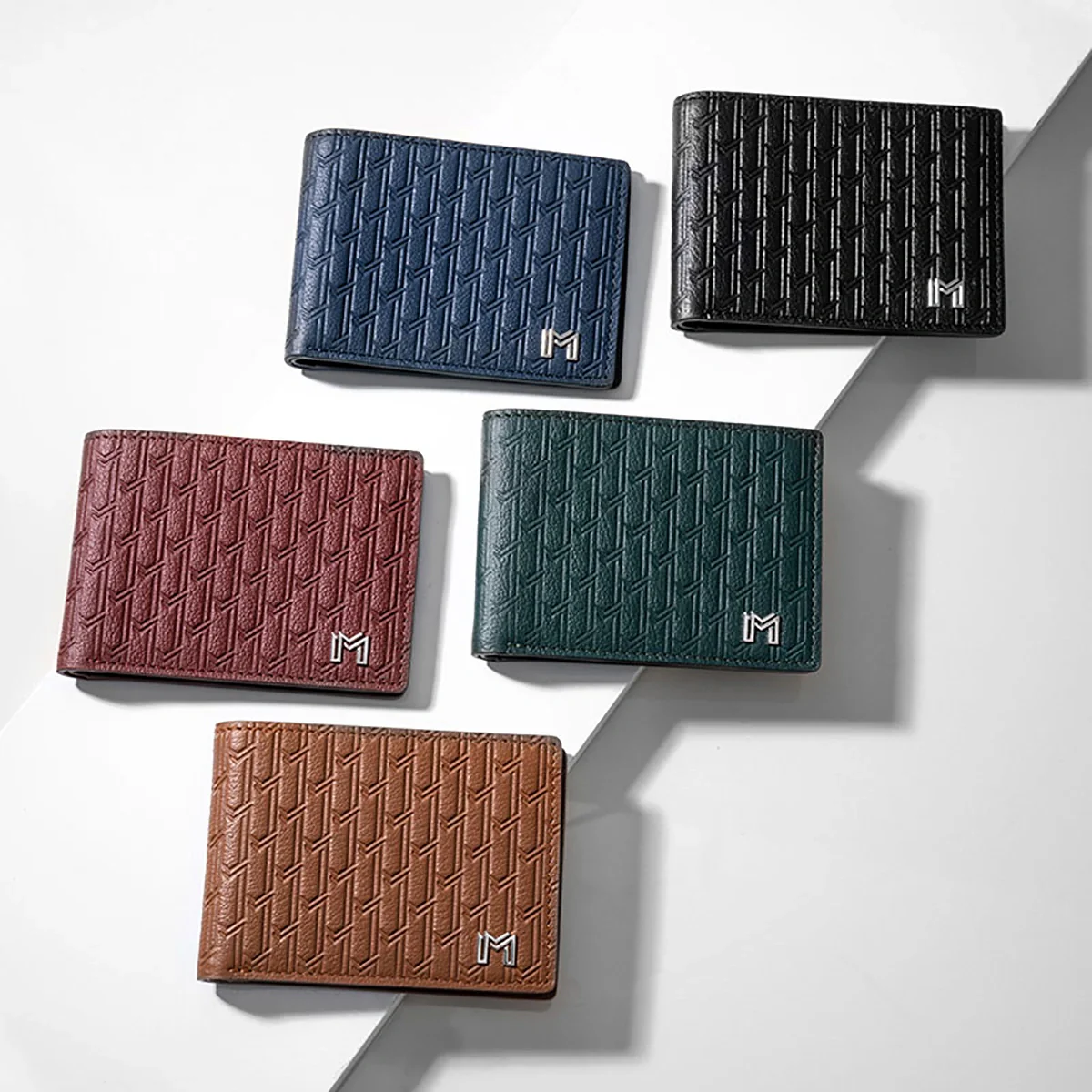 Camel Leather Green / Silver - Image 5