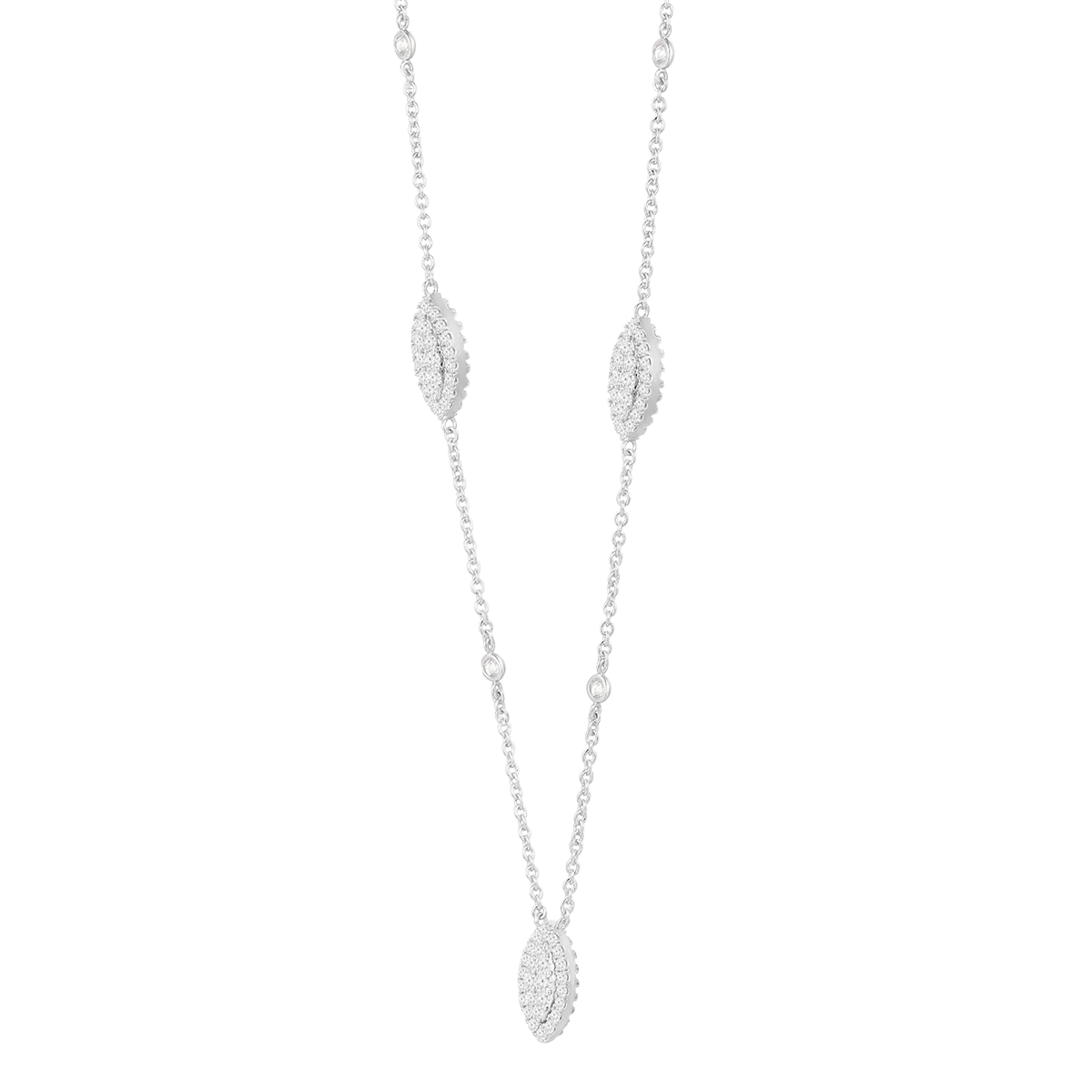 Daisy Leaf / Necklace Silver - Image 2