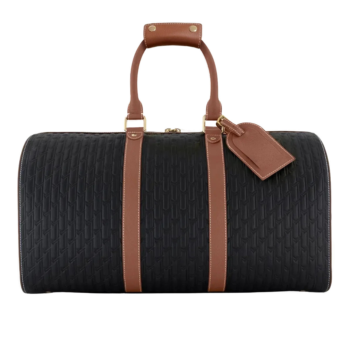 Duffle Bag / Black and Tan - Image 3