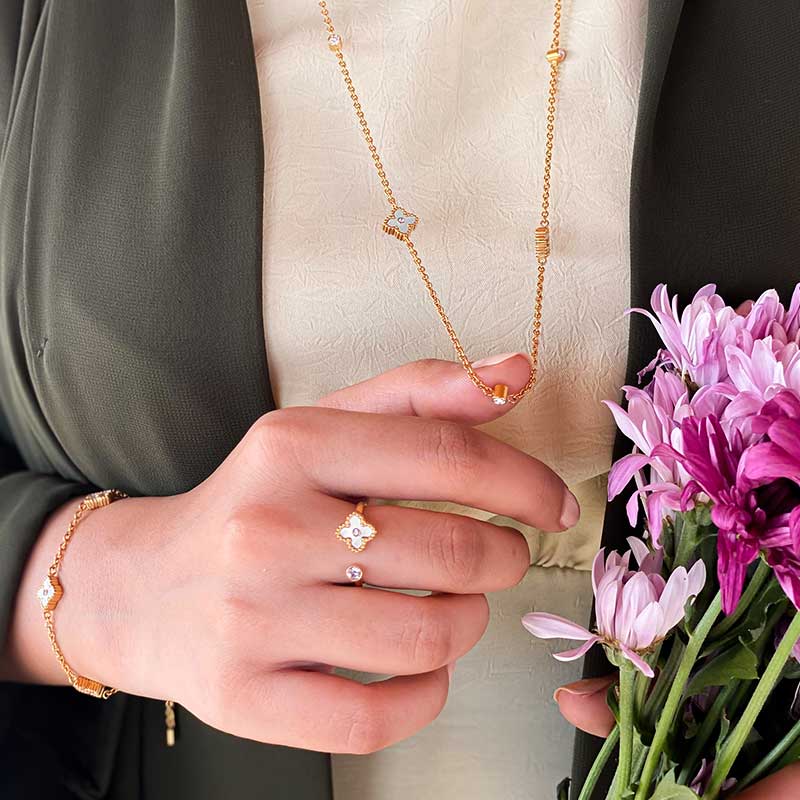 Flower Box / Jawaher and Mini Joory Pearl Gold - Image 11