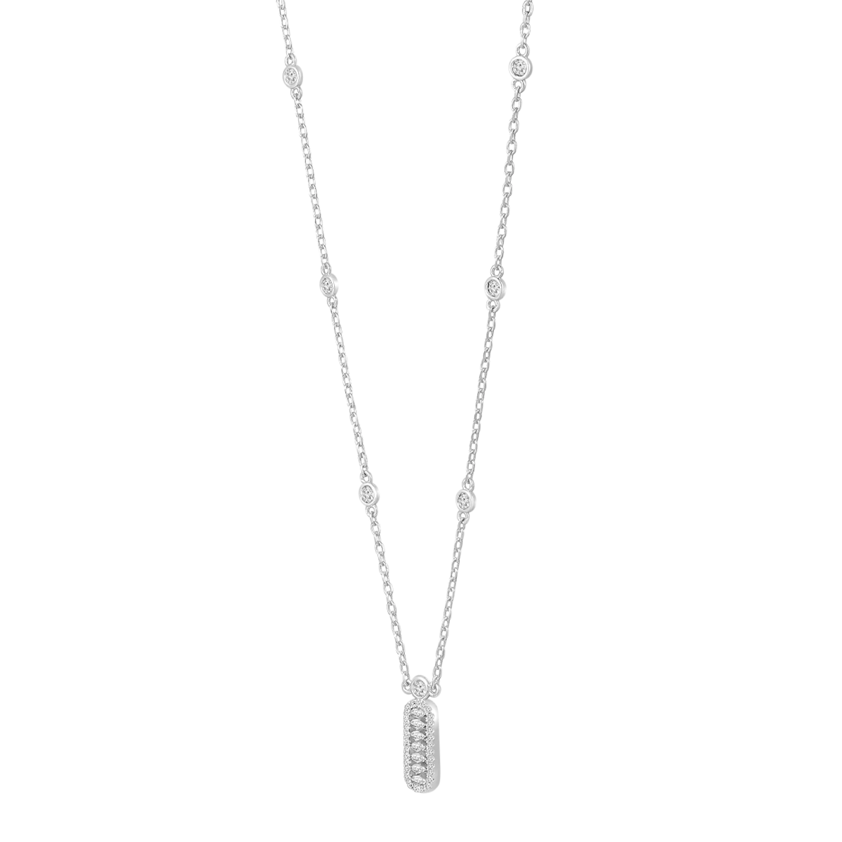 Fyne / Simple Necklace Silver - Image 2