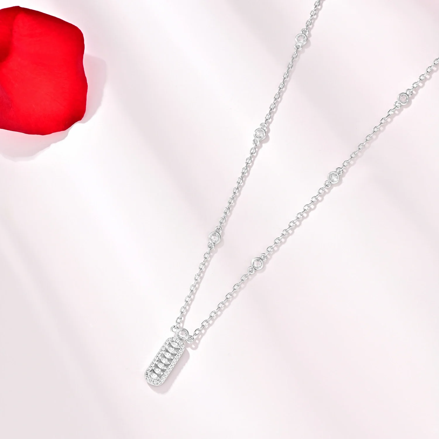 Fyne / Simple Necklace Silver - Image 4