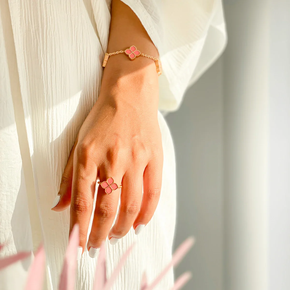 Joory / Bracelet Pink Gold - Image 5