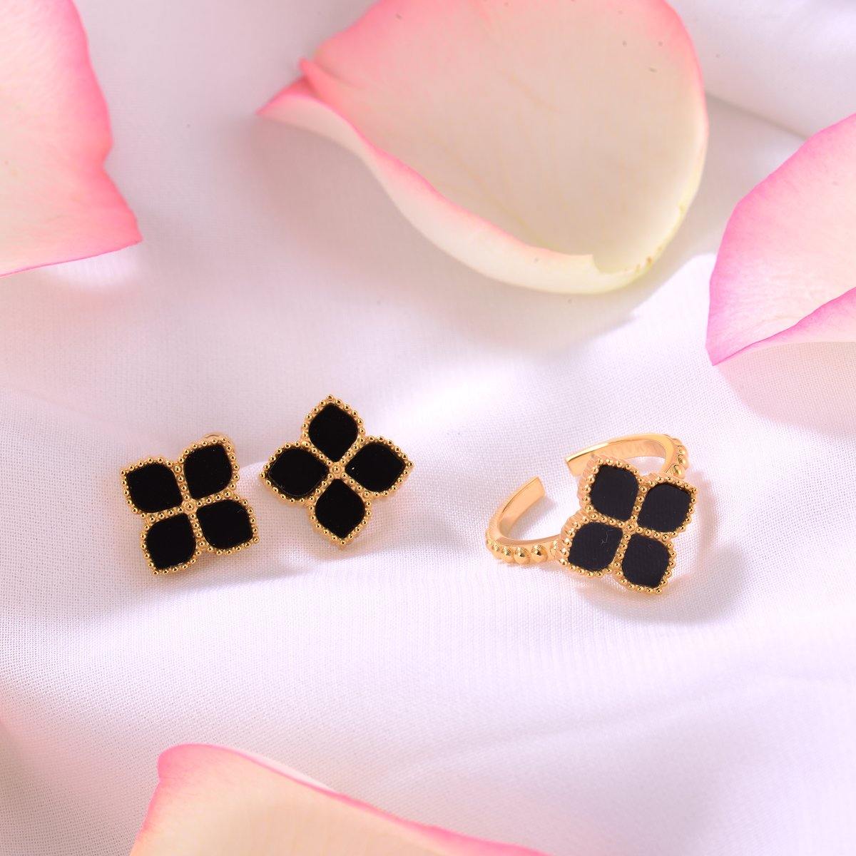 Joory / Ring Black Gold - Image 2