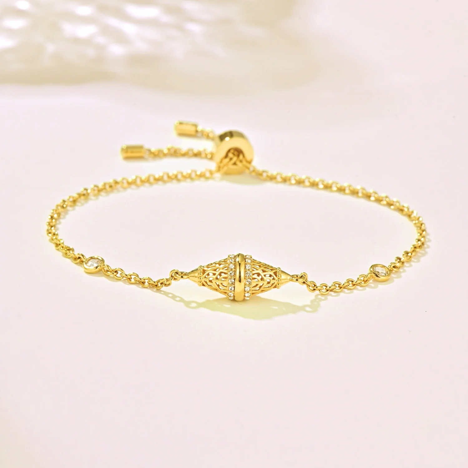 Lantern / Simple Bracelet Gold - Image 2