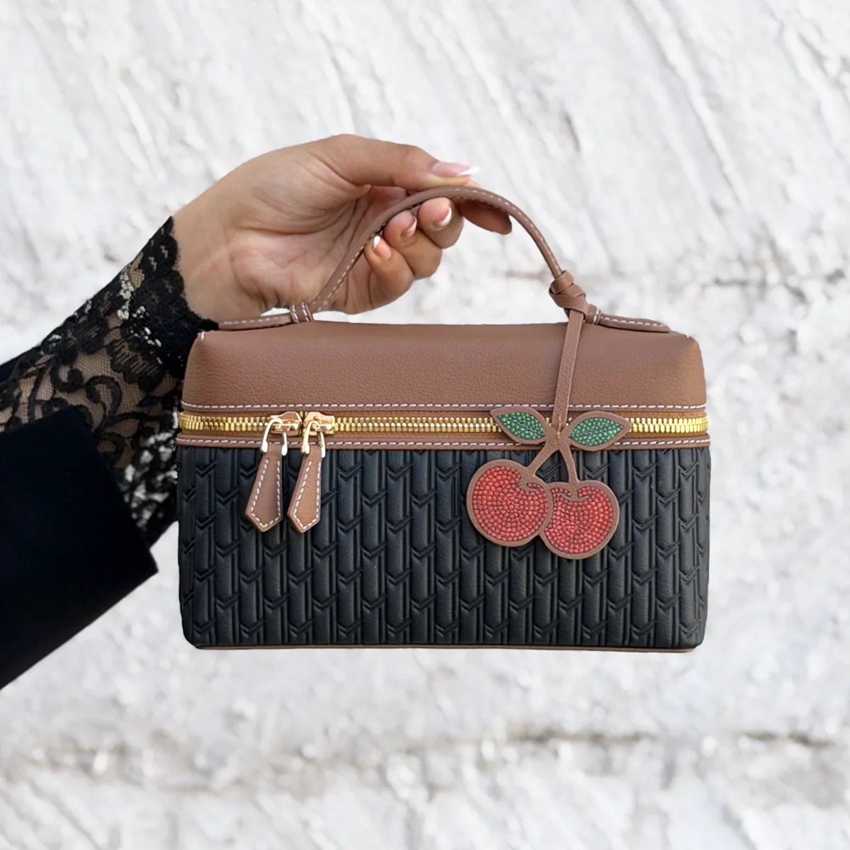 Leather Charm / Cherry - Image 3