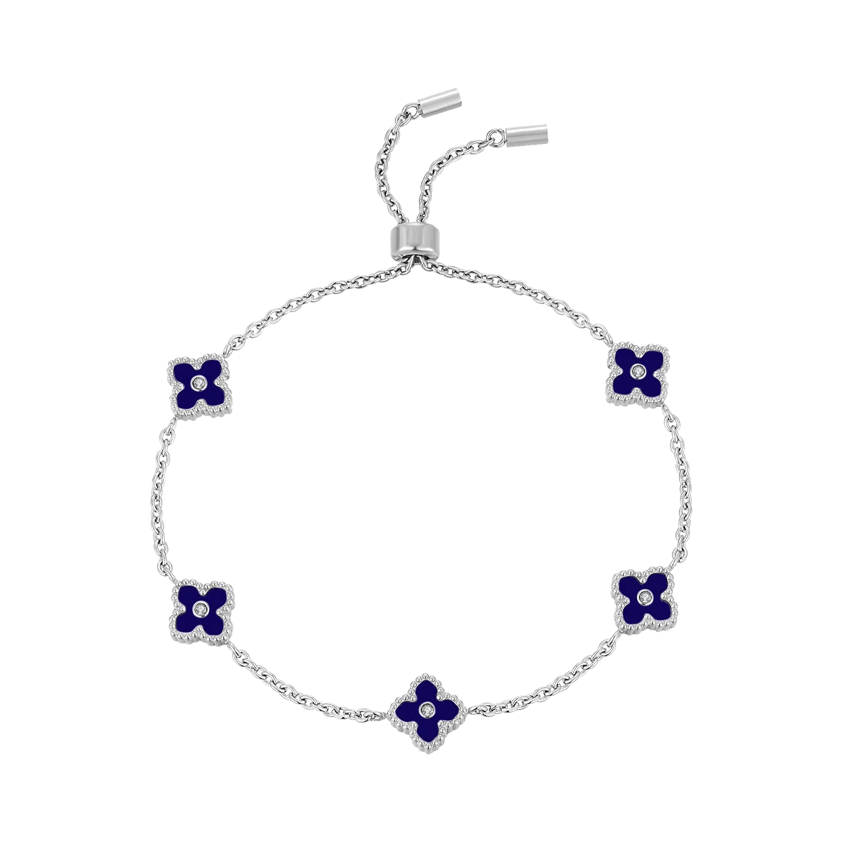 Mini Joory / Bracelet Blue Silver