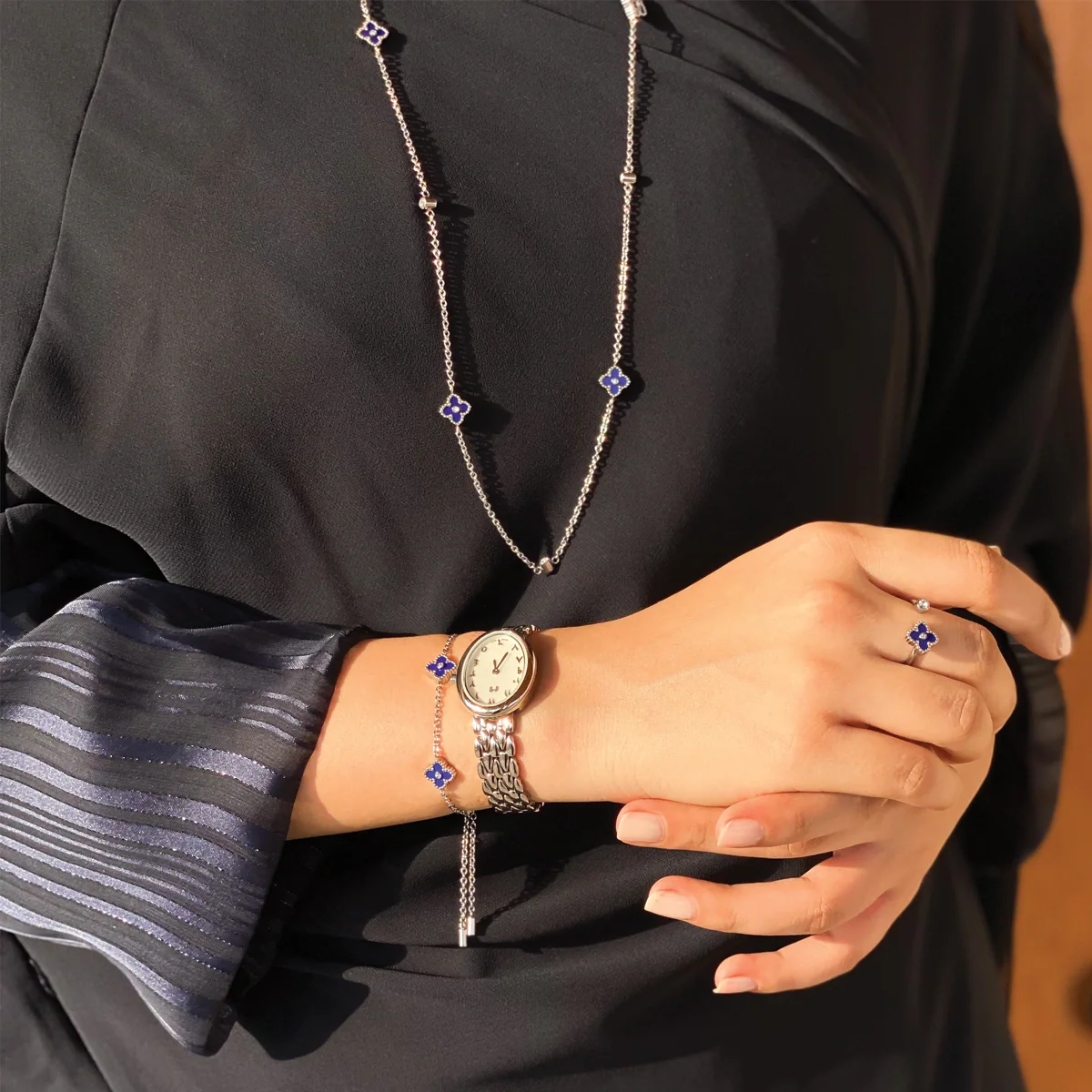Mini Joory / Bracelet Blue Silver - Image 8
