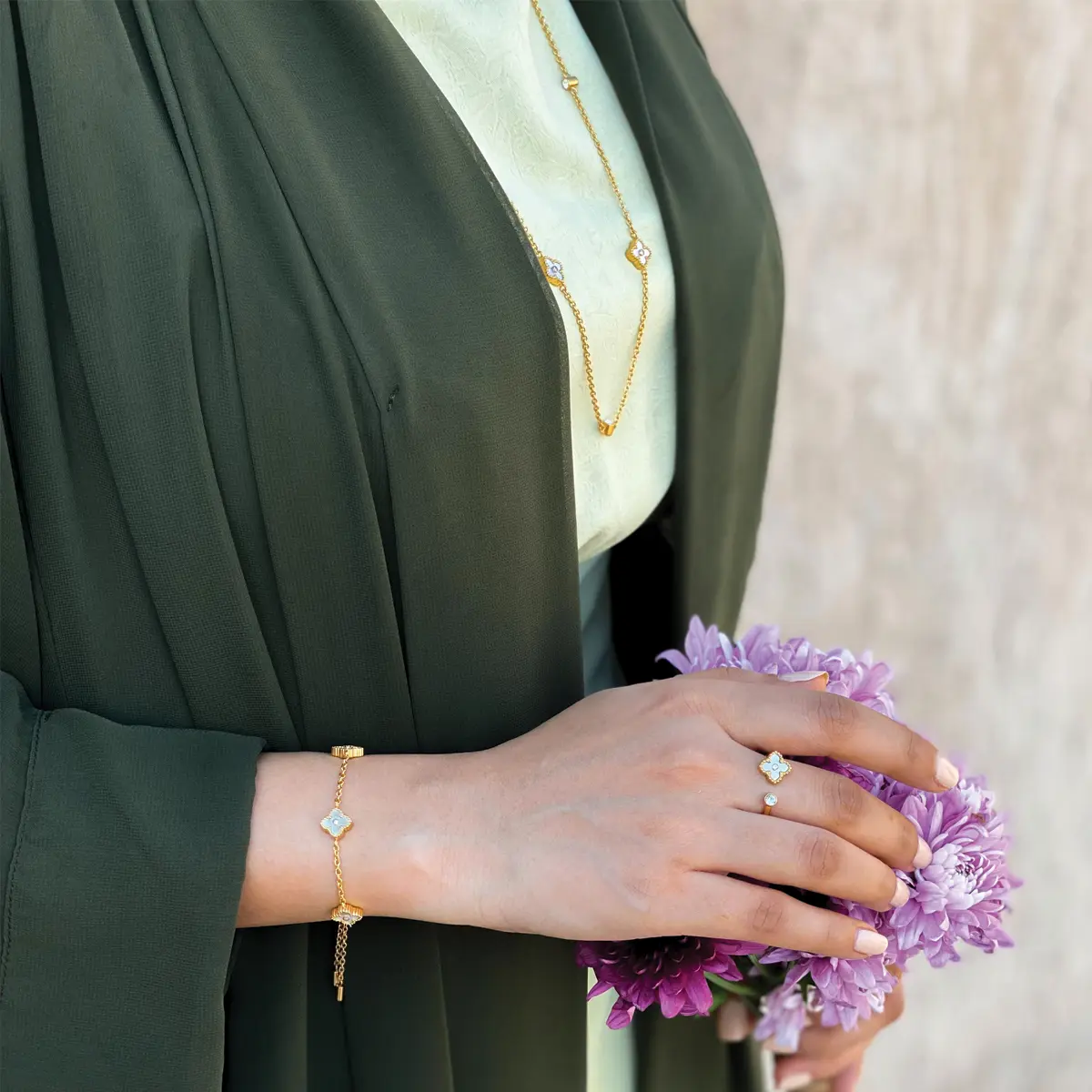 Mini Joory / Ring Pearl Gold - Image 5