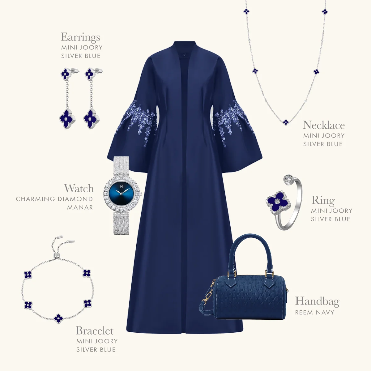 Mini Joory / Set Blue Silver - Image 12
