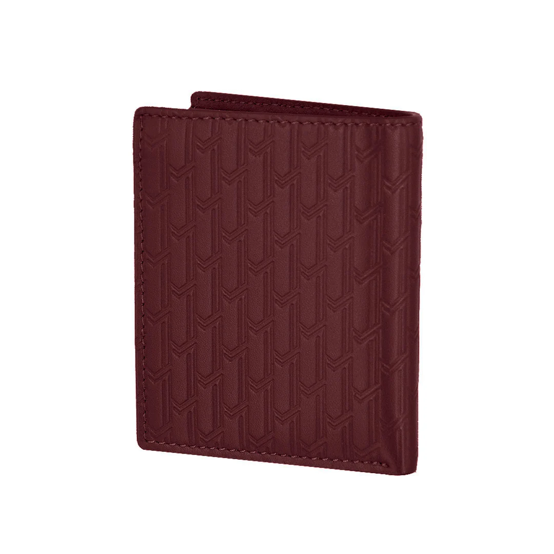 Italian Calfskin Leather Burgundy / Gold - Image 3