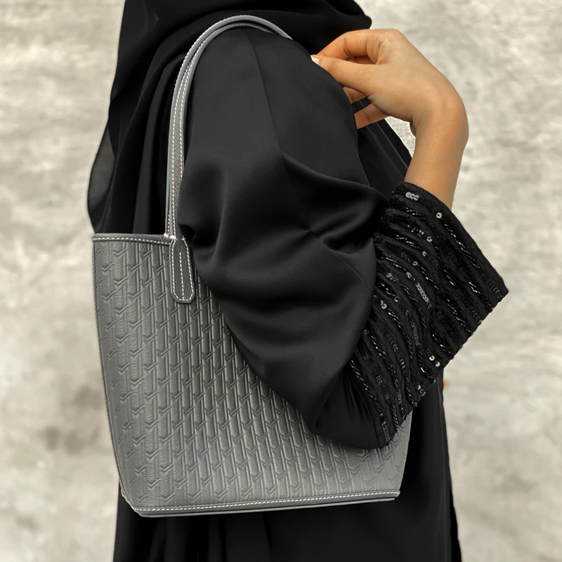 Mini Tote Bag / Grey - Image 7