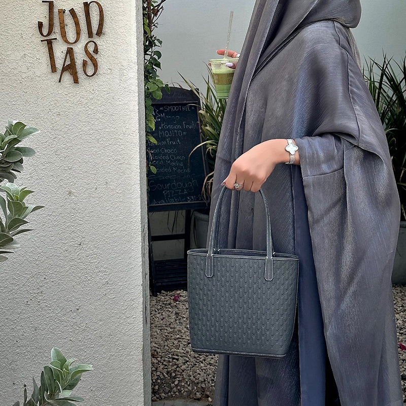 Mini Tote Bag / Grey - Image 8