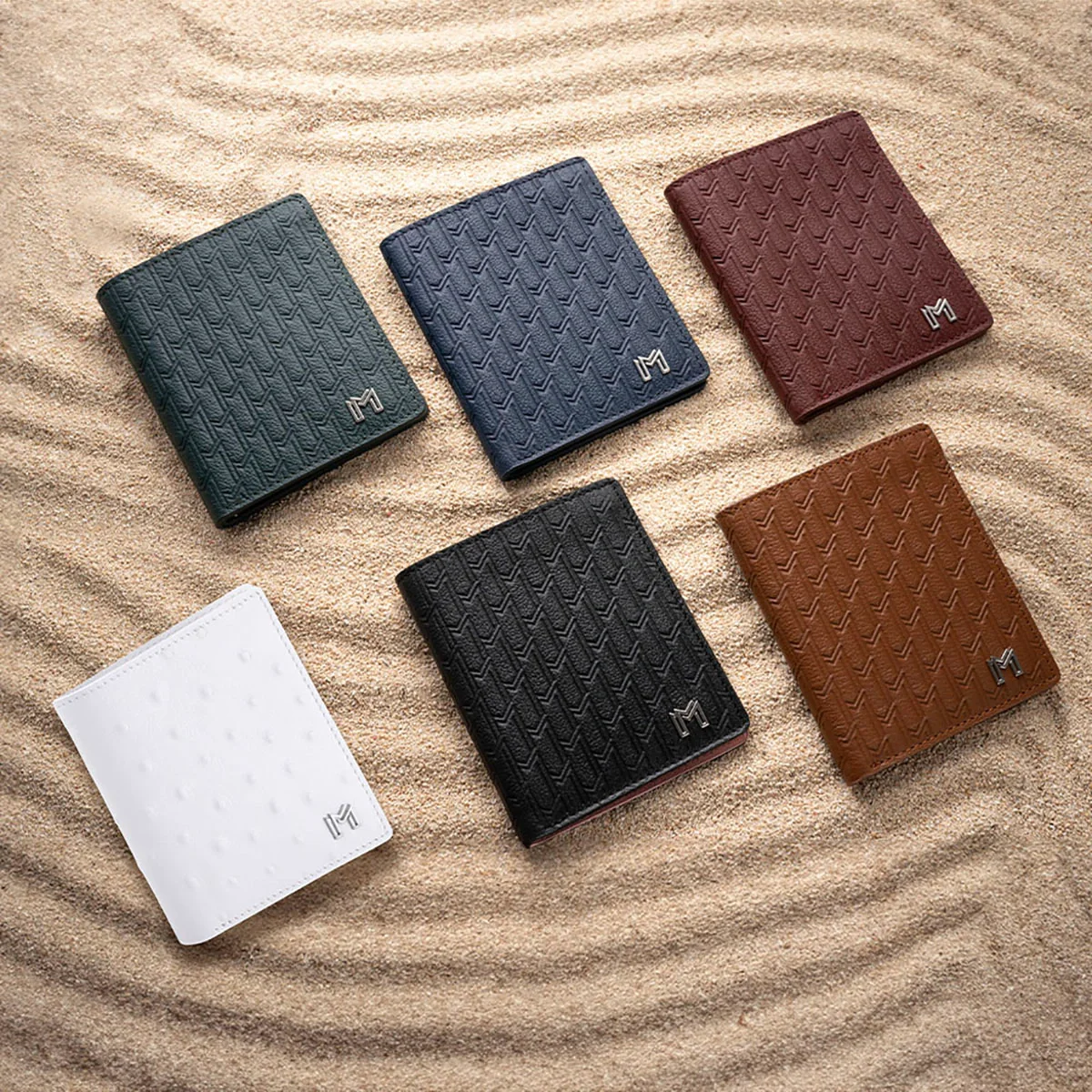 Camel Leather Navy / Silver - Image 5
