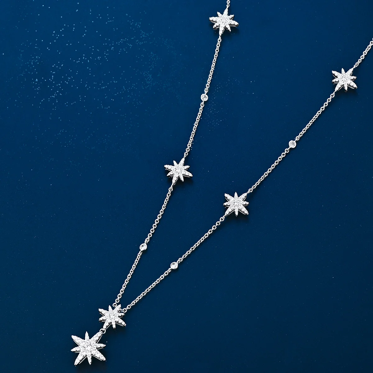 Moonstar / Multi Necklace Silver - Image 5