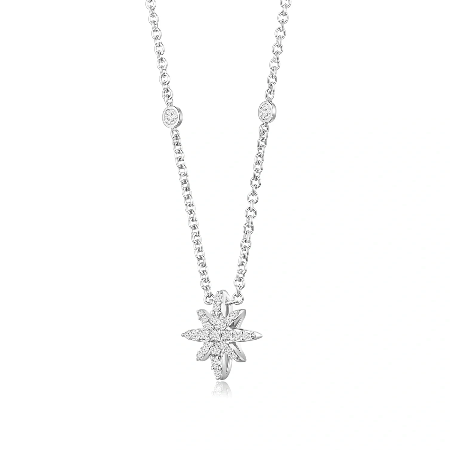 Moonstar / Simple Necklace Silver - Image 2