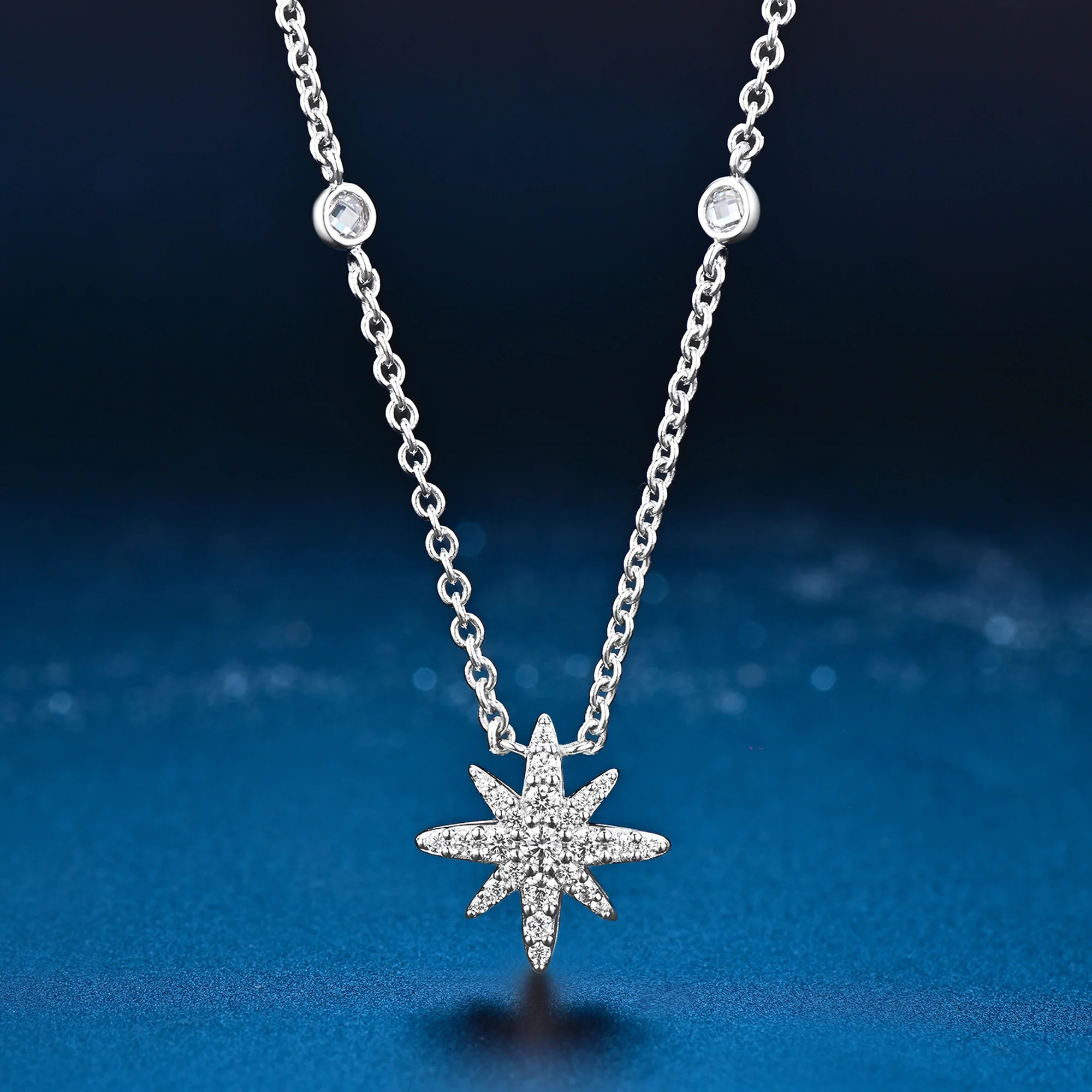 Moonstar / Simple Necklace Silver - Image 5