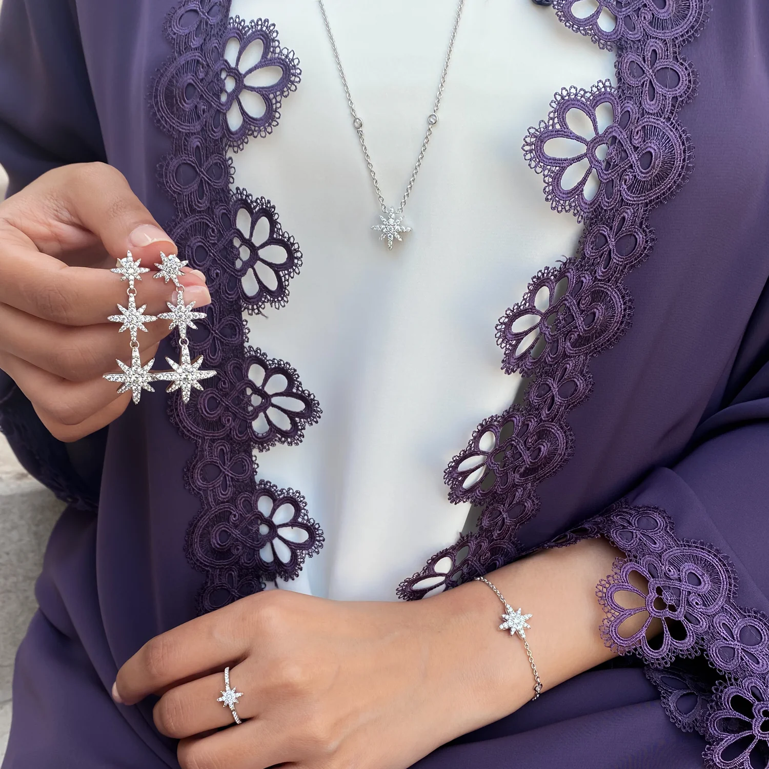 Moonstar / Simple Necklace Silver - Image 7