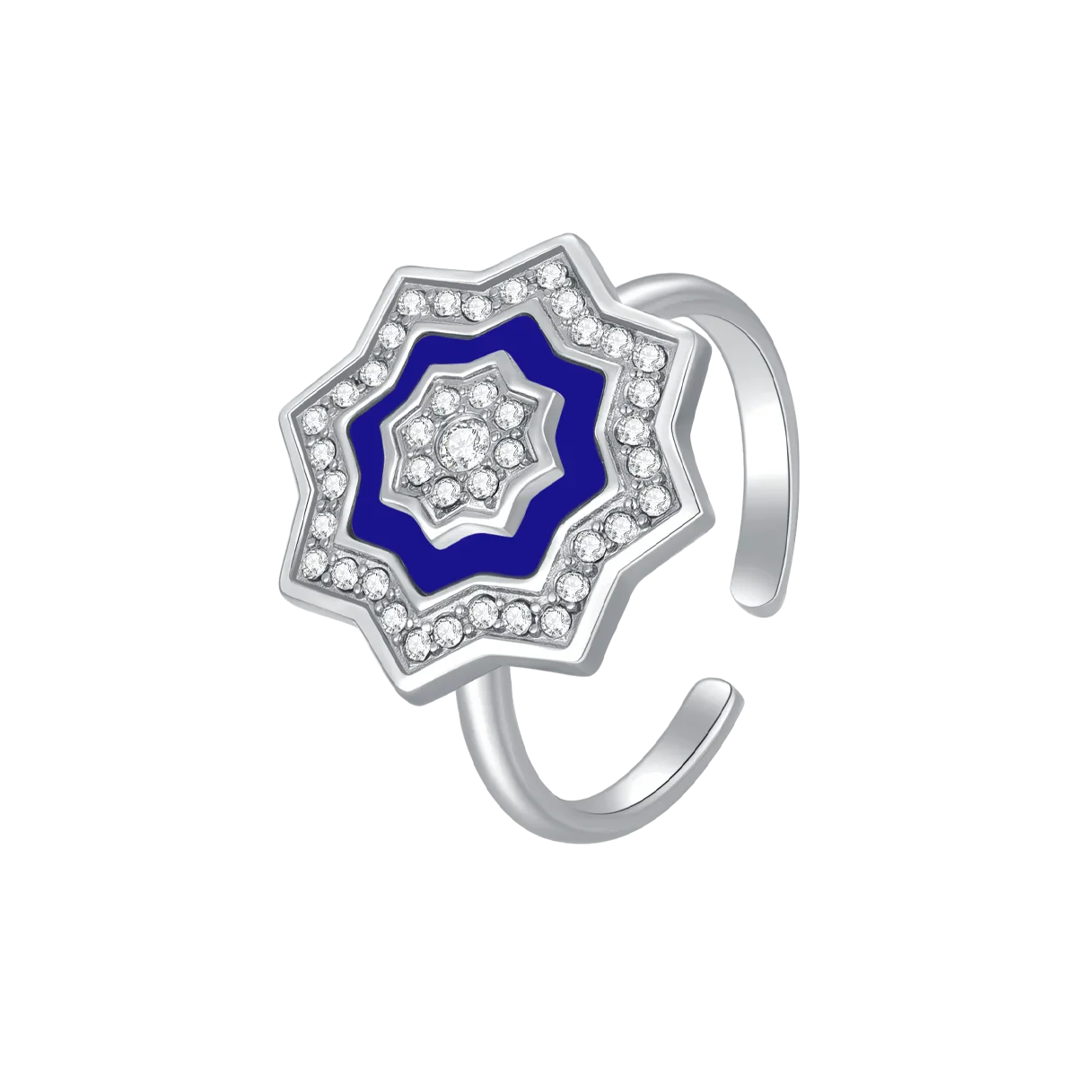 Najm / Ring Blue Silver