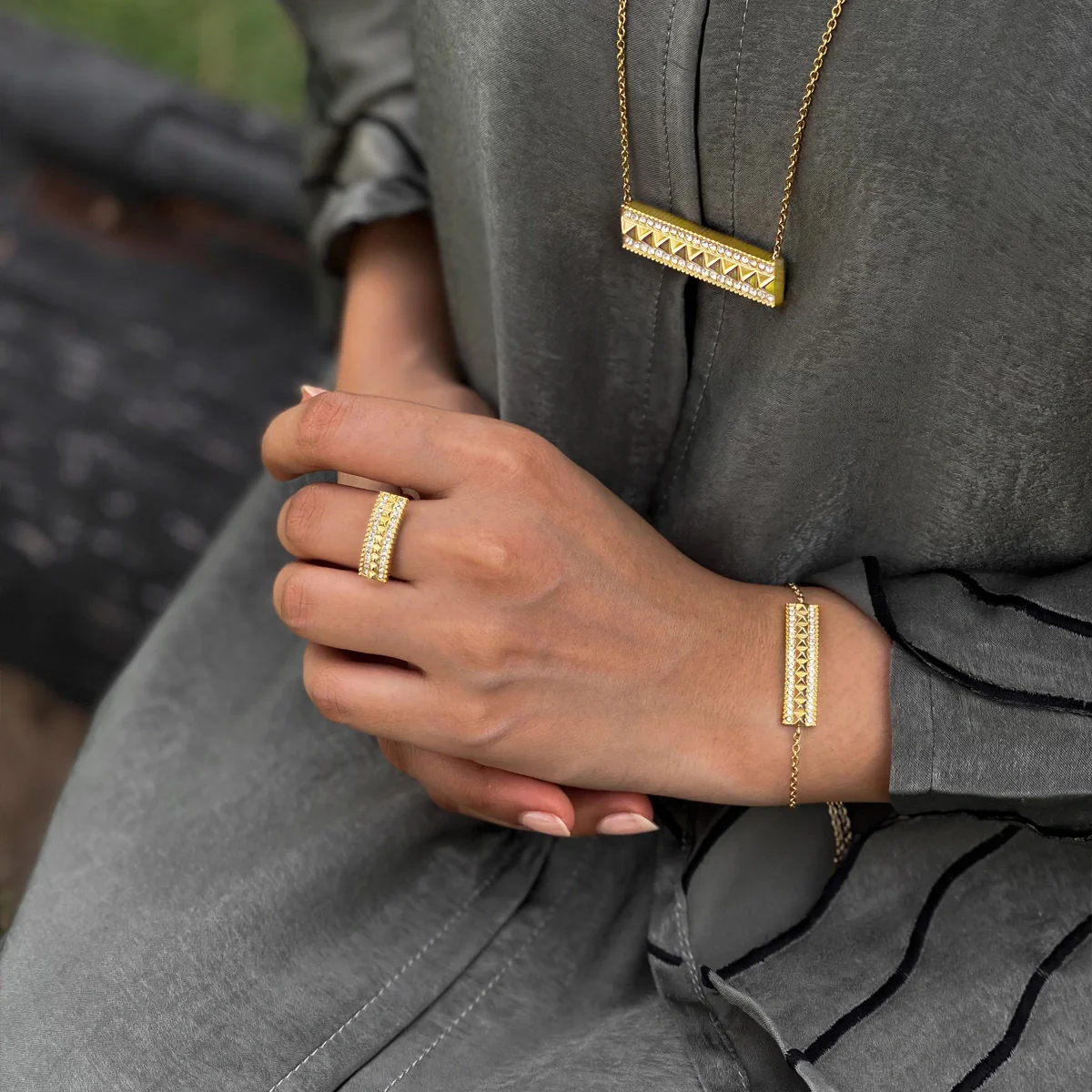 Noora / Bracelet Gold - Image 6
