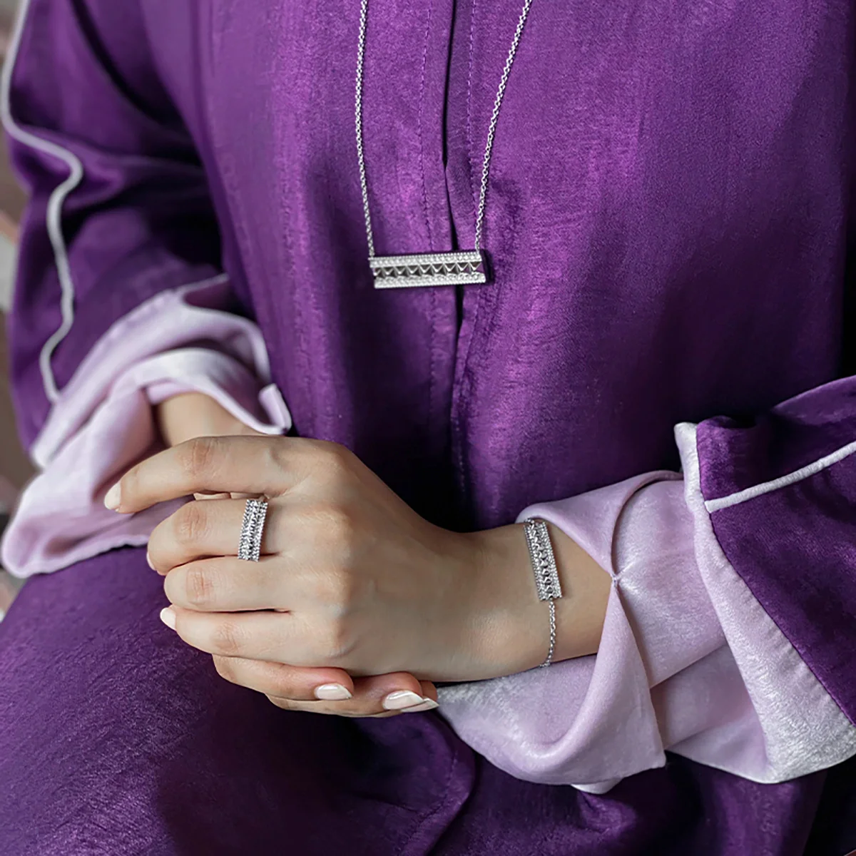 Noora / Necklace Silver - Image 8
