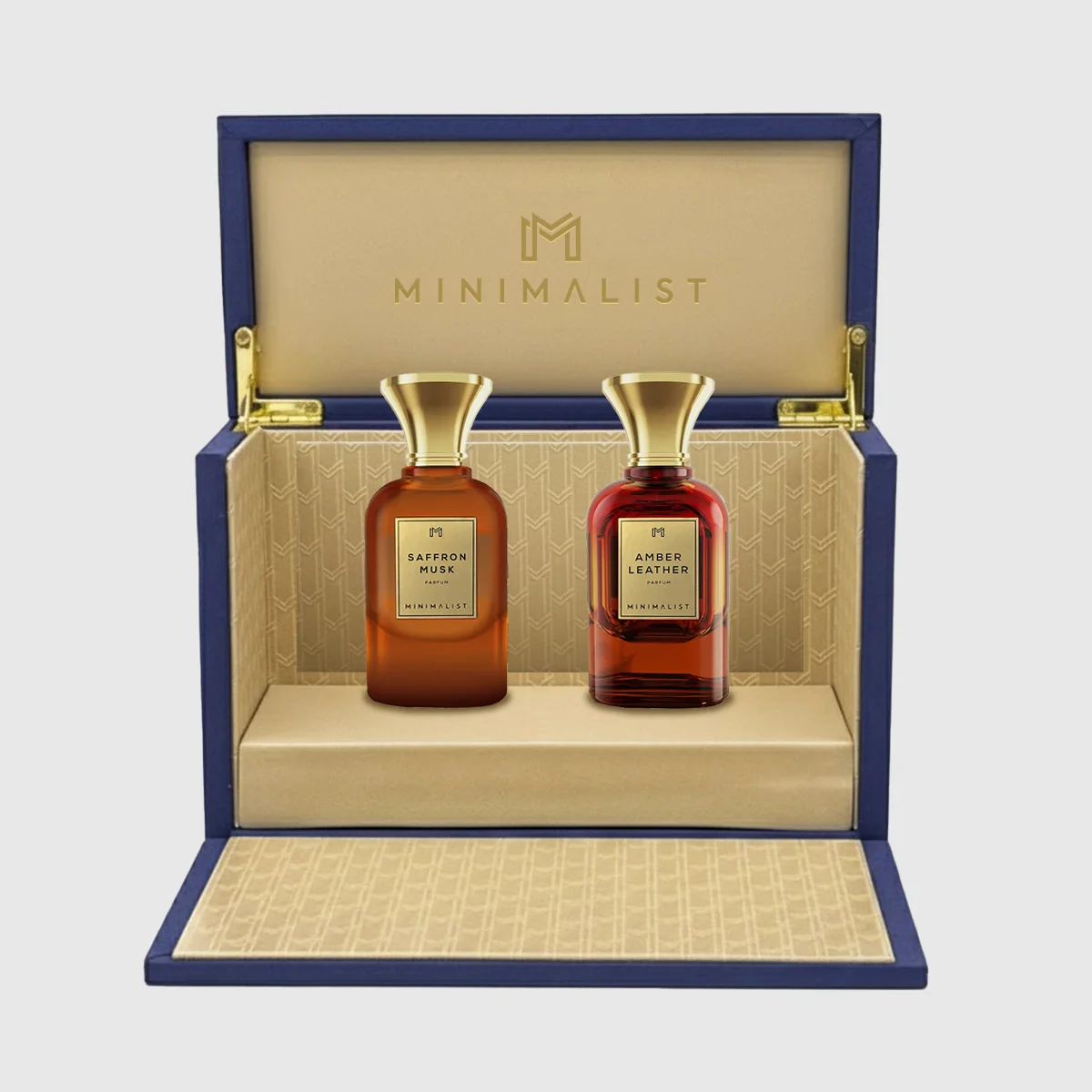 Saffron Musk / Amber Leather Parfum - Gift Box - Image 2