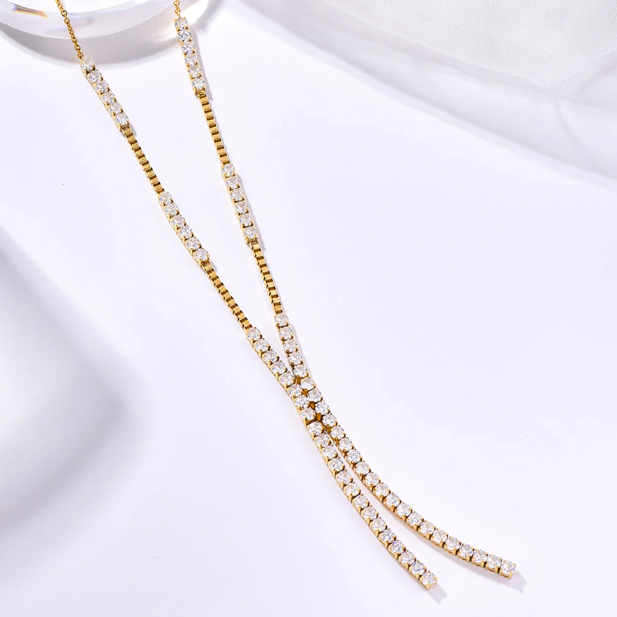 Tennis / Necklace Gold - Image 4