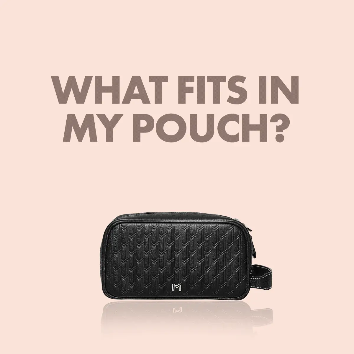 Travel Pouch Black / Silver - Image 8