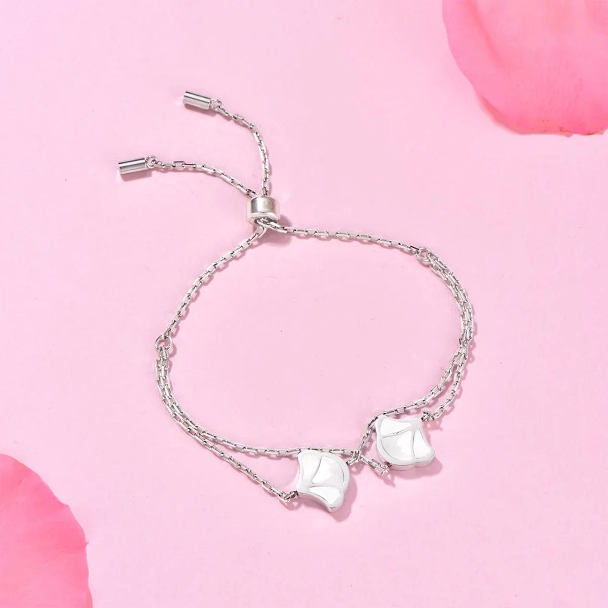 Tulip / Bracelet Pearl Silver - Image 4