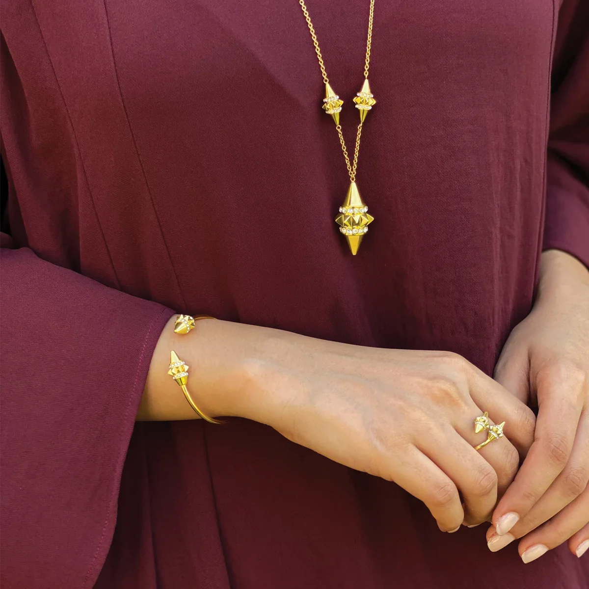 Turath / Necklace Gold - Image 6